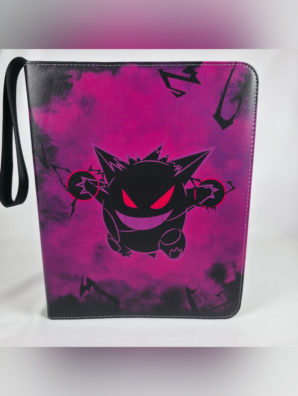 Pokemon Gengar Binder, 3 Ring Multi Card Holding Custom Binder